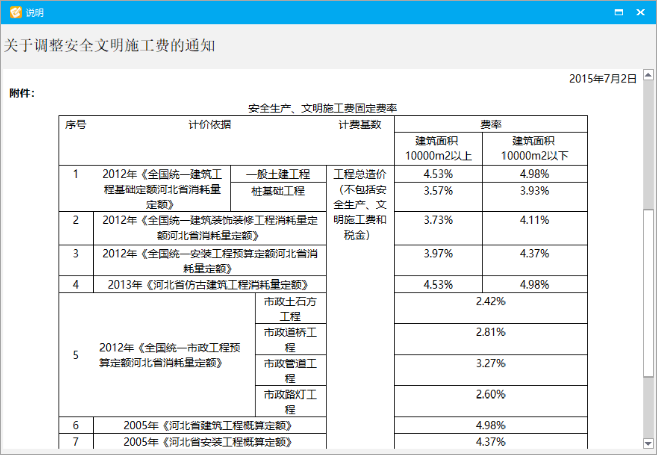 取费设置