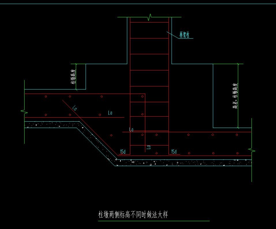 上柱墩大样图图片