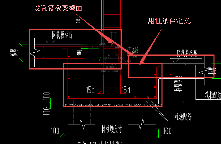 不同标高