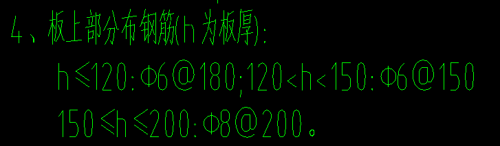 板分布钢筋