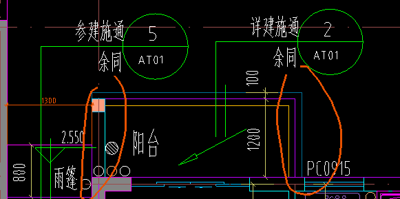 水平方向