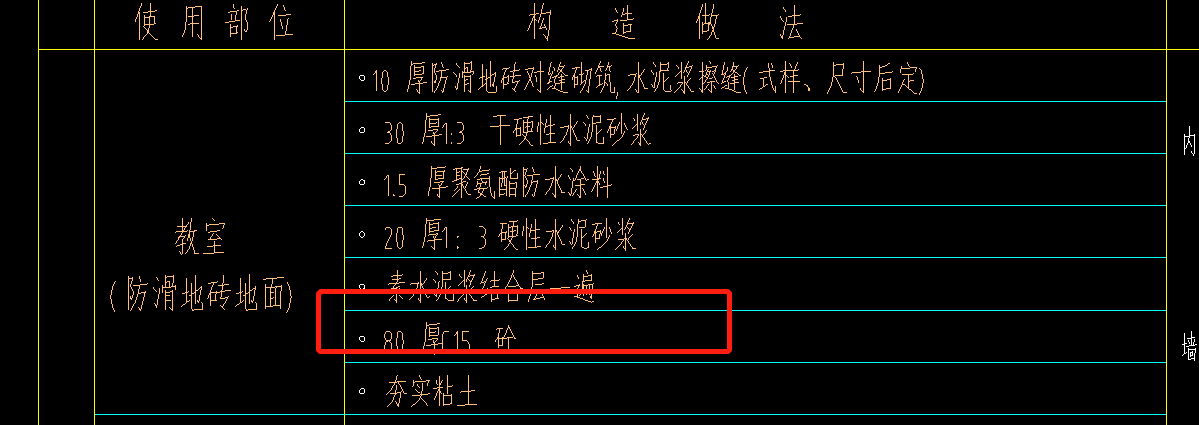地面做法