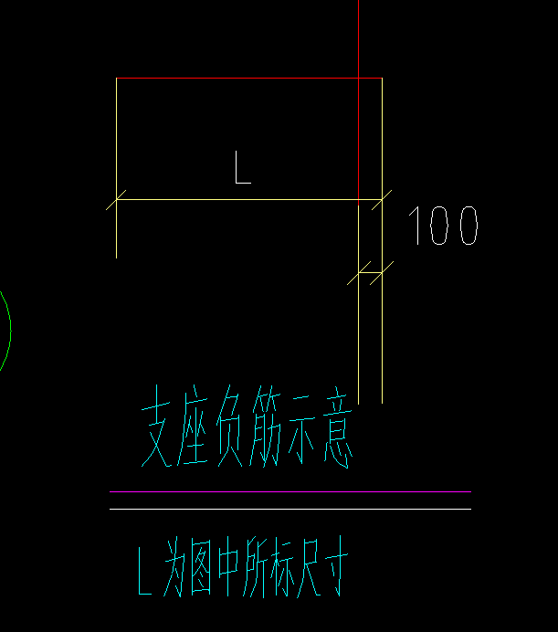 负筋标注位置