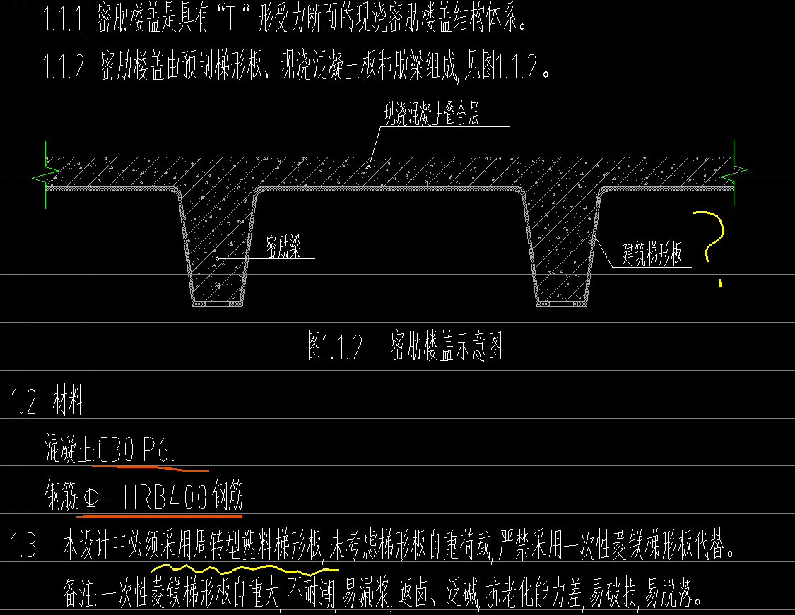 肋楼盖