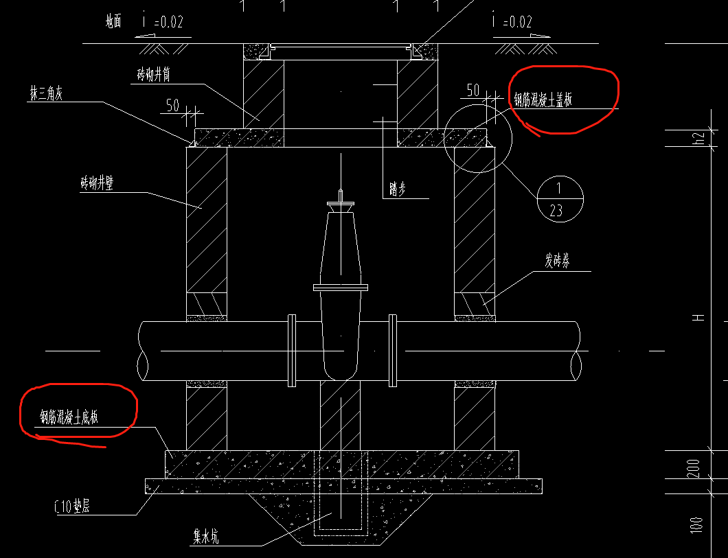 广东18定额立式蝶阀井盖板和底板钢筋要另算吗