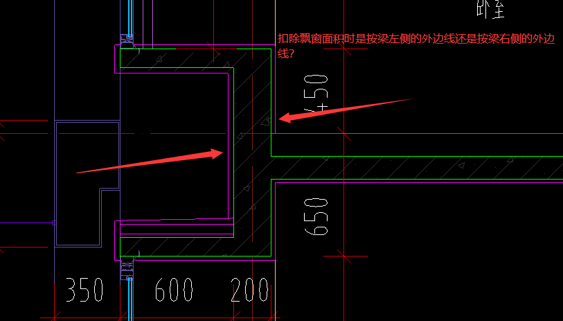 飘窗的建筑面积