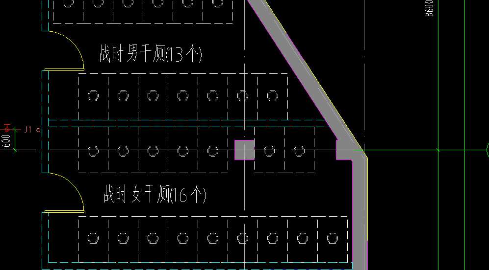 人防干厕平时示意图图片