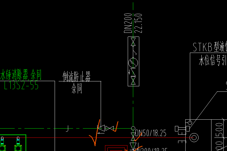 旁通管示意图图片