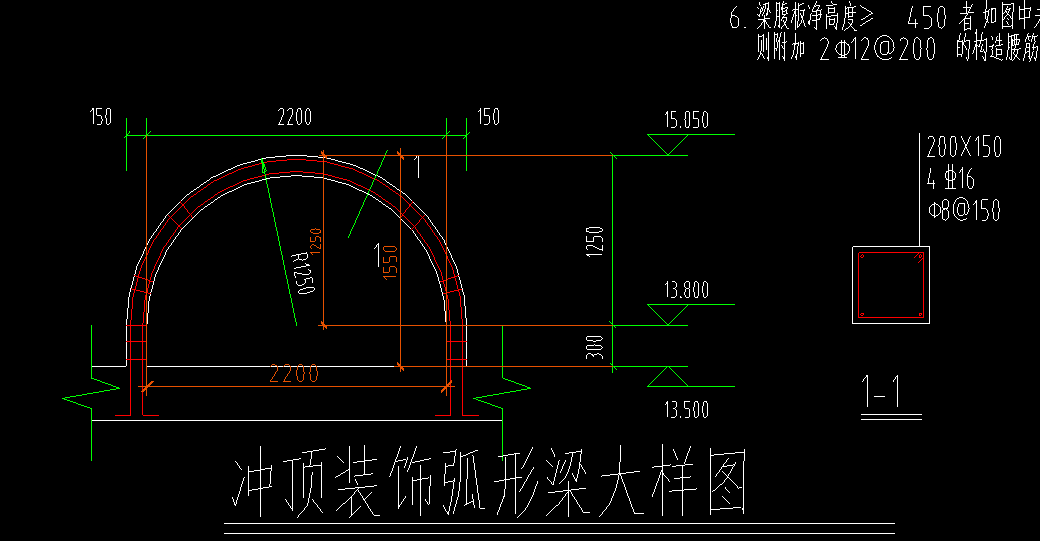 弧形