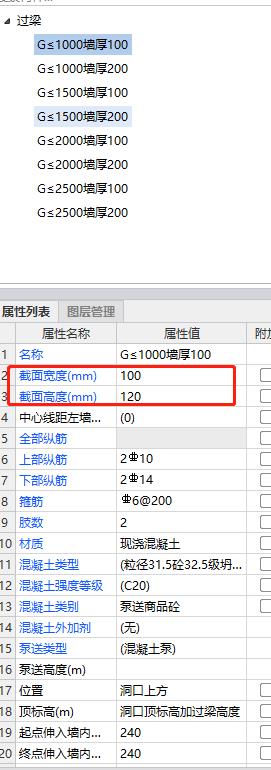 截面形式