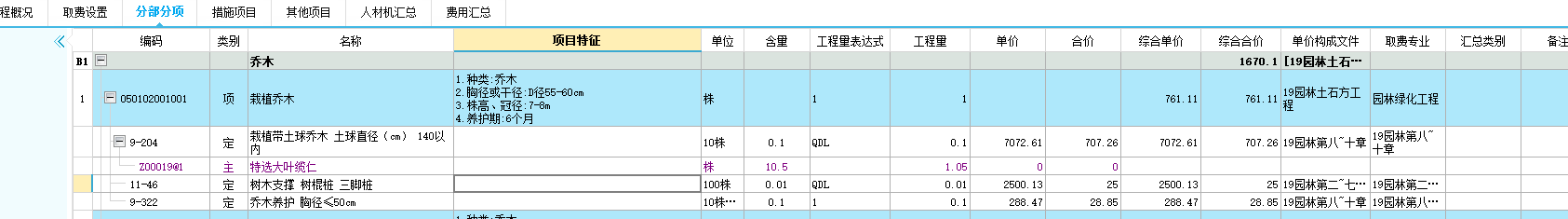 地径