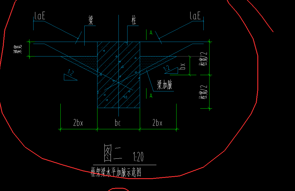 请问梁加腋怎么绘制