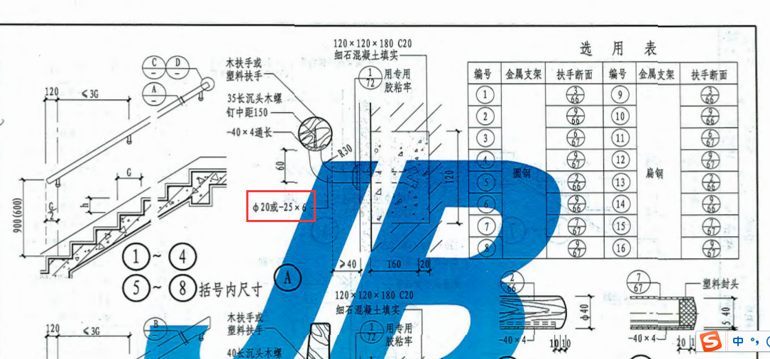 12yj8第62页详图a里圆20或