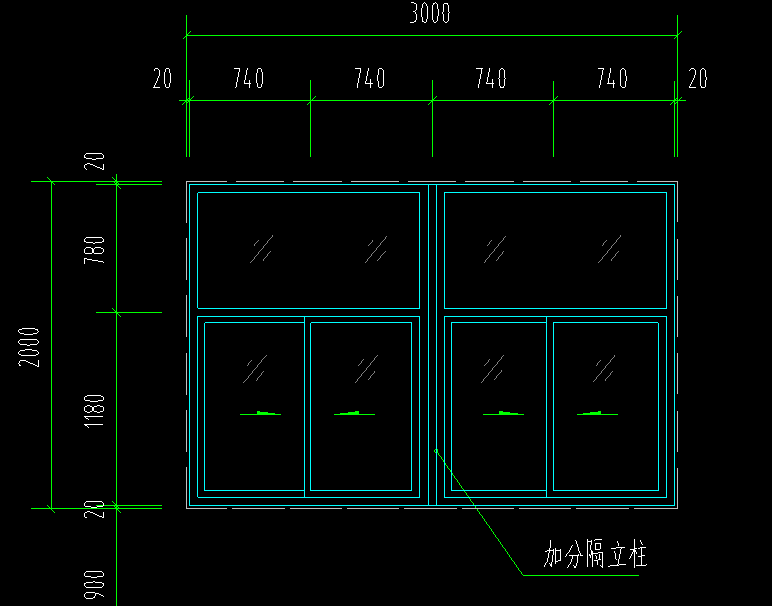 想请问一下此种类型的窗在套定额时是分成推拉窗和