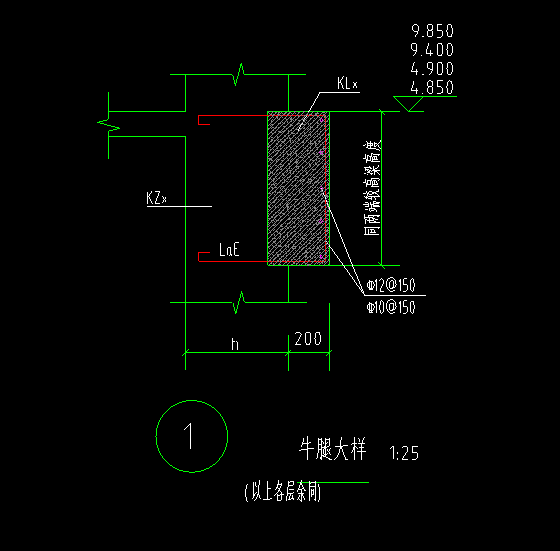 次梁