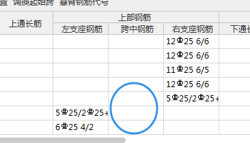 小直径通长筋