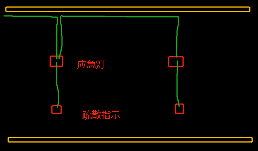 应急灯原理图图片