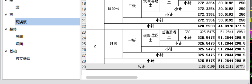 查看工程量