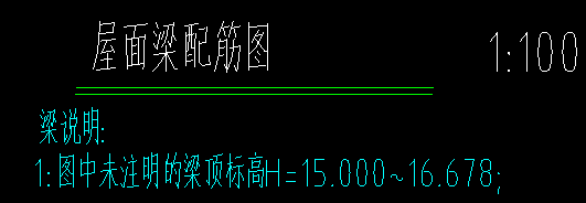 起点顶标高
