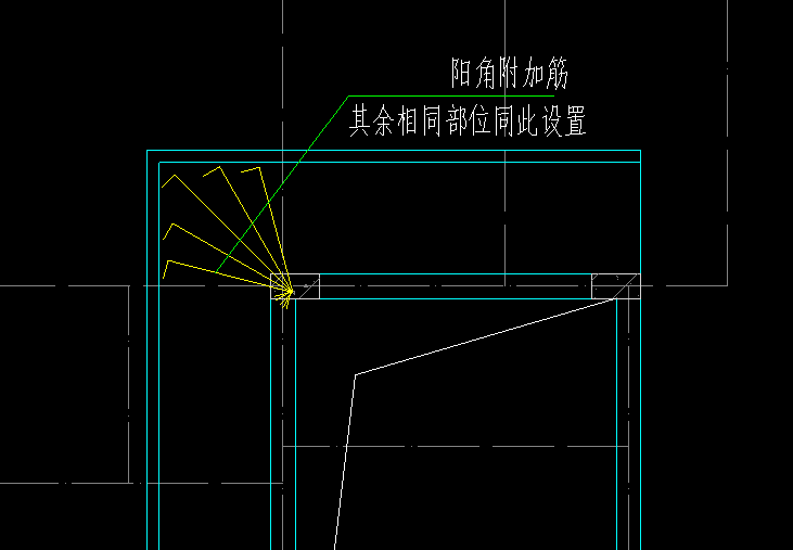 阳角附加筋