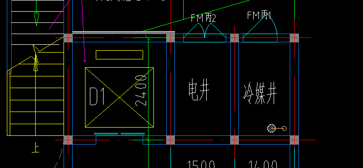 图中d1是管井吗