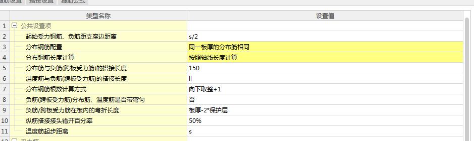 分布筋