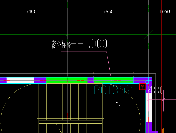 窗台标高