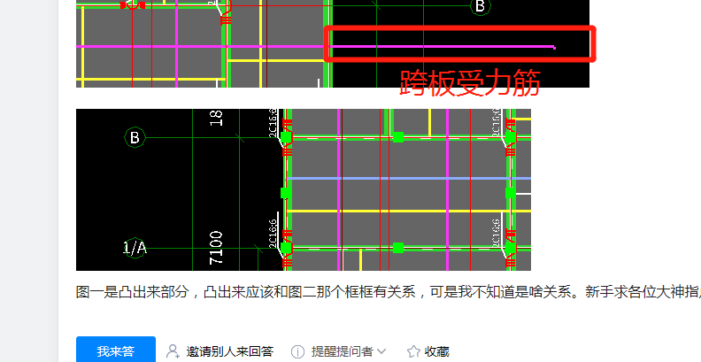 受力筋布置