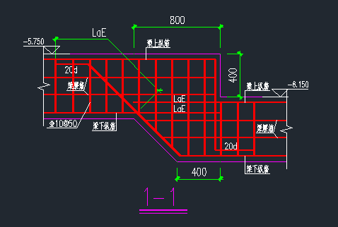 框架梁画法图片