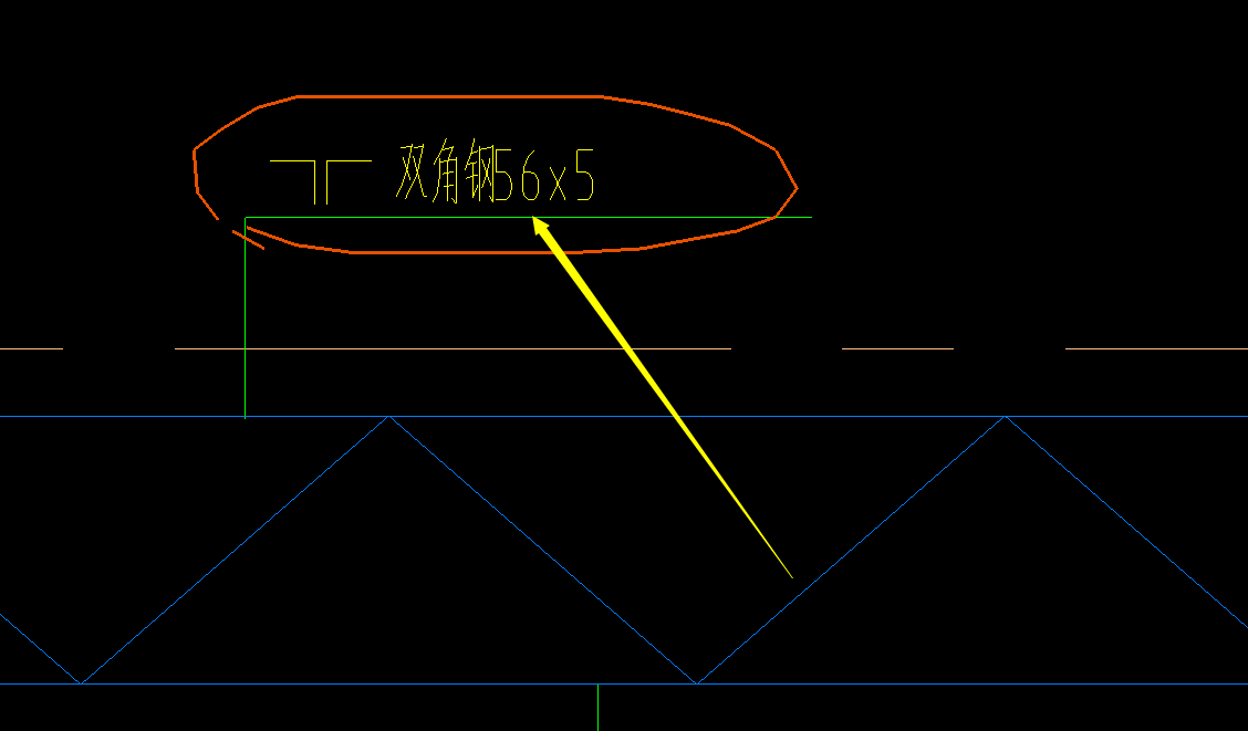 双角钢56x5中的56x5代表什么意思怎么计算工程量