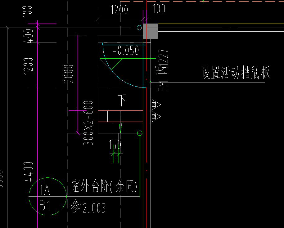 台阶高