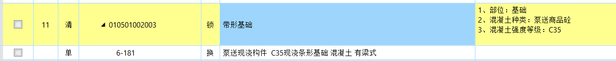 带形基础