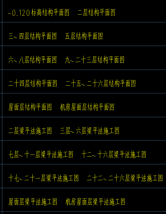 标准层