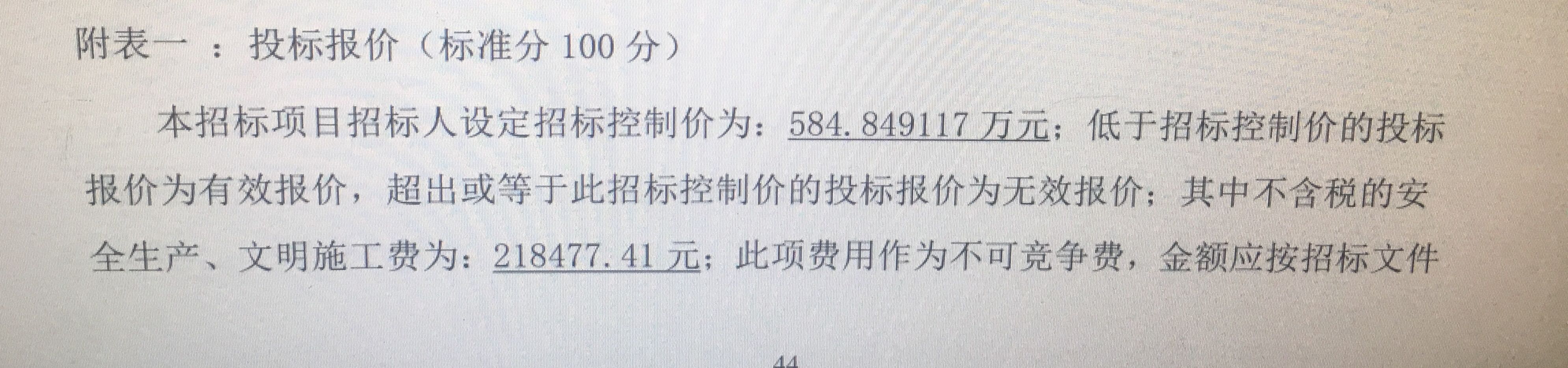 預(yù)算文件