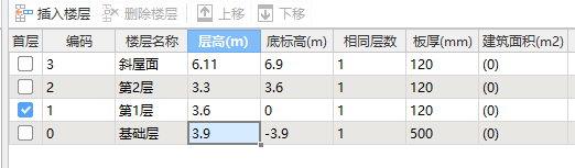 楼层层高