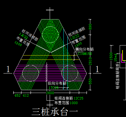 三桩承台