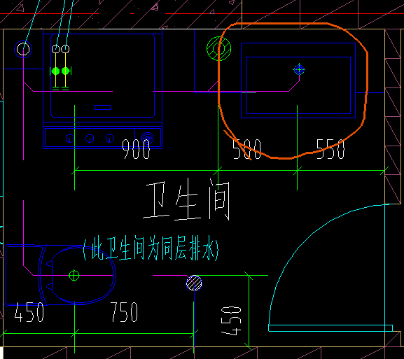 卫生洁具图例图片