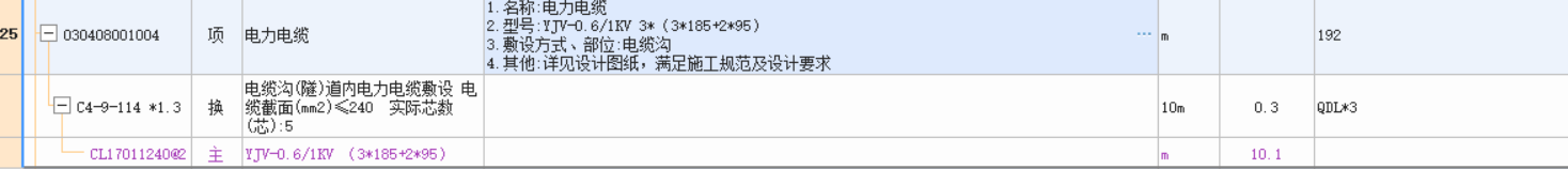 主材价