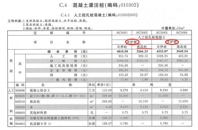 护壁段