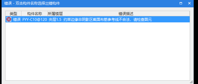 出错