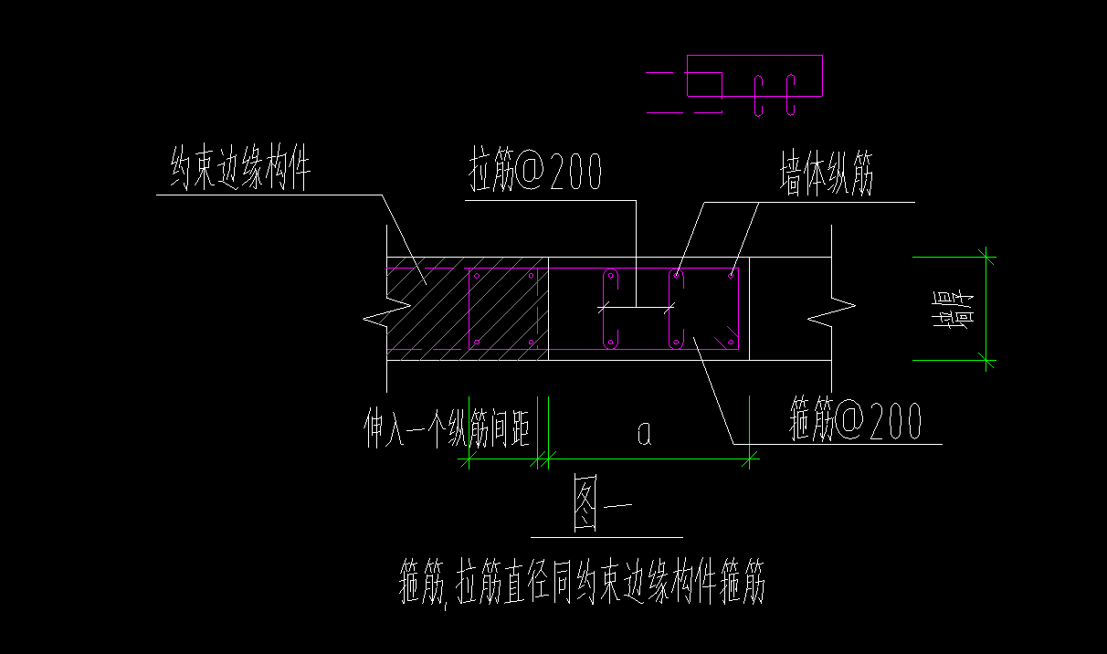 约束边缘构件