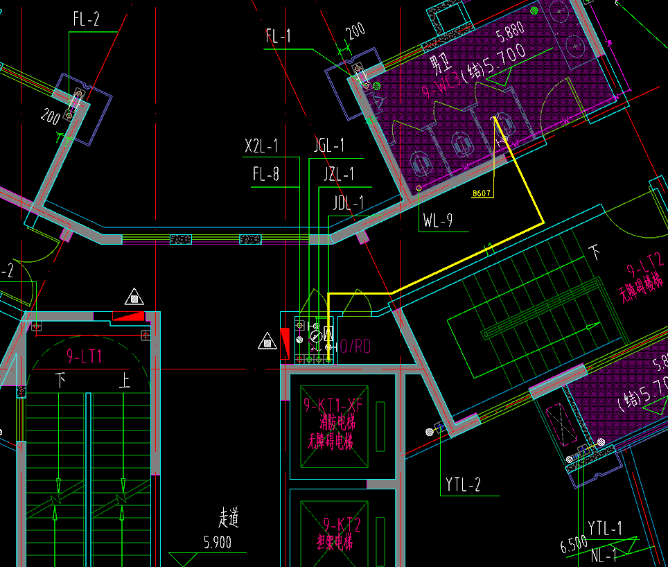 这段标高怎么算平面图也看不出来