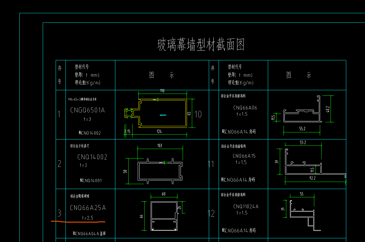 截面图