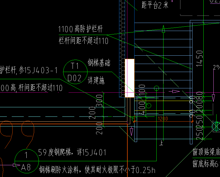 l13j5—1图集铁爬梯图片