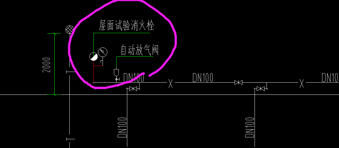 试验消火栓图例图片