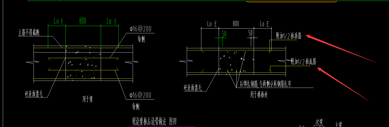 后浇带