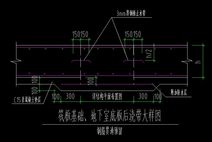 后浇带