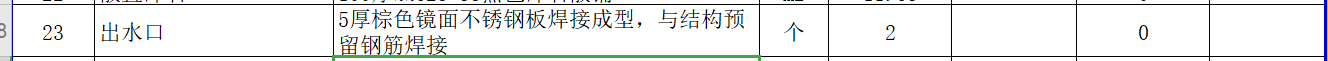 套清单