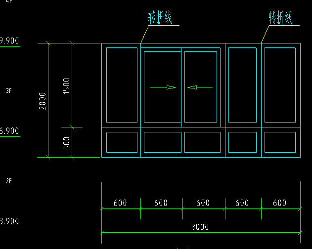 飘窗户型图怎么画图片