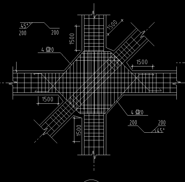 基坑支护中支撑梁交接处怎能处理钢筋量及混泥土量怎么计取谢谢